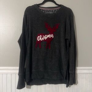 Royce Brand Women’s Pullover Christmas Reindeer Holiday Sweater Size Large